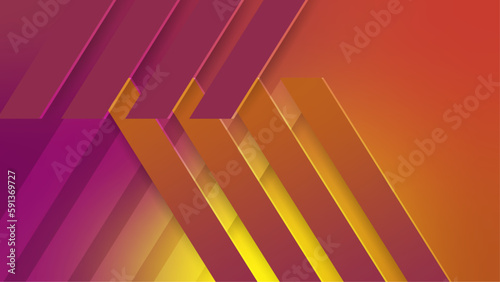 Abstract colorful geometric shapes 3d background. Vector illustration abstract graphic design banner pattern presentation background wallpaper web template.