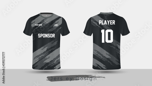 Soccer jersey design, Gaming T Shirt Jersey template	

