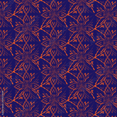 seamless pattern with flowers