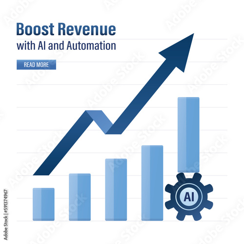 Boost productivity and revenue with AI and automation. Artificial intelligence help business, machine learning to improve customer service.