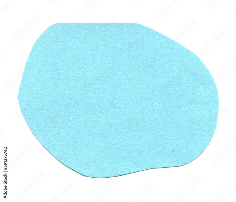 Light blue abstract paper cut out decorative element. Isolated cut out paper element for design and scrapbooking Light blue abstract paper cut out decorative element. Isolated cut out paper element for design and scrapbooking