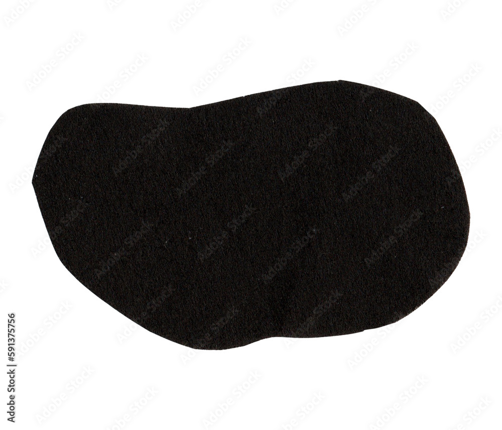 Black paper cut out decorative abstract element. Isolated cut out paper element for design and scrapbooking Black paper cut out decorative abstract element. Isolated cut out paper element for design and scrapbooking