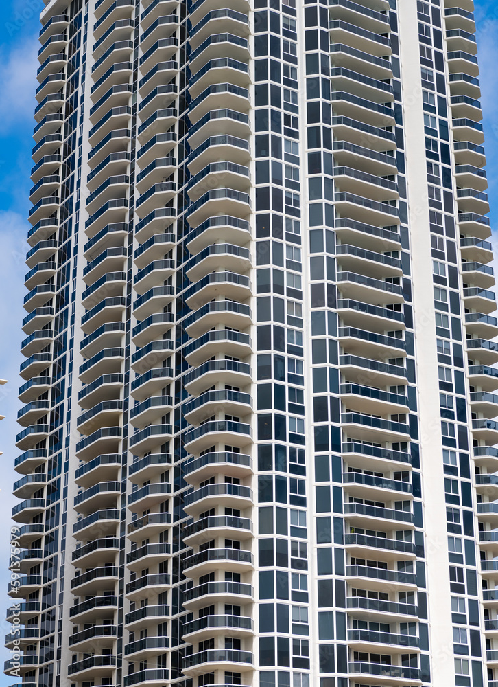 storey skyscraper architectural building in miami downtown. photo of skyscraper storey skyscraper architectural building in miami downtown. photo of skyscraper