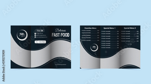 Ramadan Special Abstract Tri-fold Brochure Template