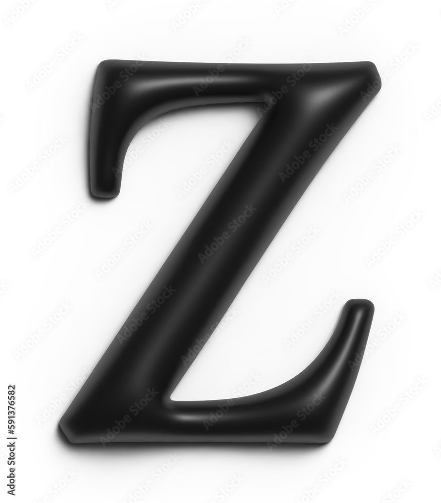 3d letter Z 3d letter Z