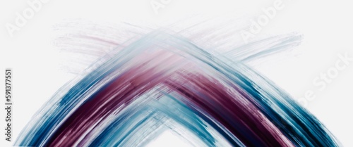 Fotografie Colorful abstrasct background with hand painted water color technique, white bac