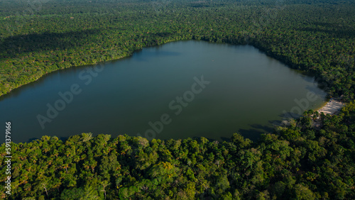 Quistococha Lagoon, a pleasant place to visit near the city of Iquitos in the Peruvian jungle, this place is also home to various animals