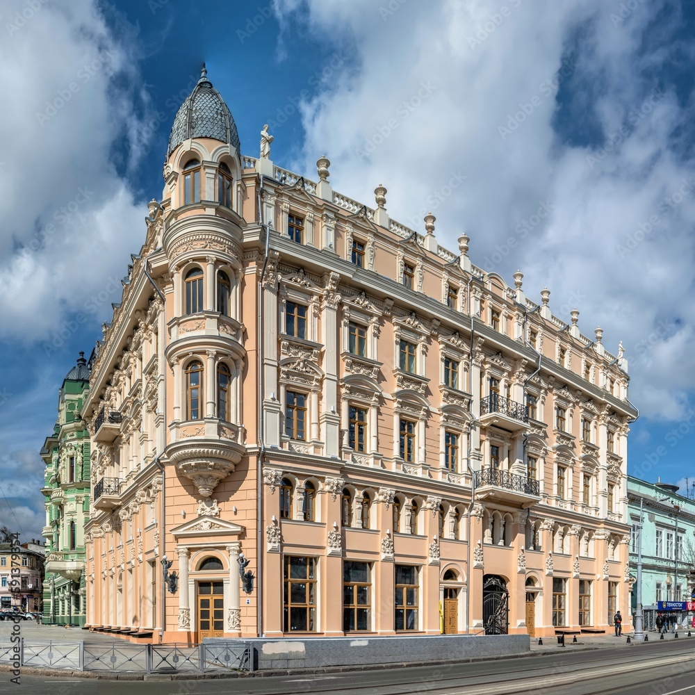 Libman building on the Sadovaya street in Odessa, Ukraine
