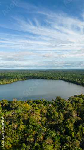 Quistococha Lagoon  a pleasant place to visit near the city of Iquitos in the Peruvian jungle  this place is also home to various animals
