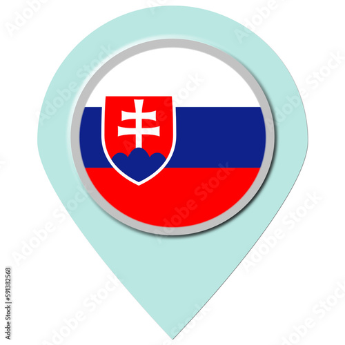 Slovakia Location Pin Free Download Slovakia Location Pin - GFXLoad