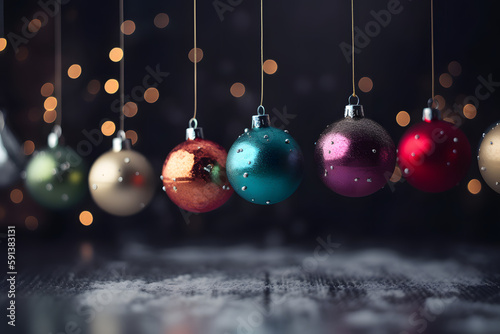 Christmas Balls for Advertisings  Promotions  Presentations and many more  made with generative AI