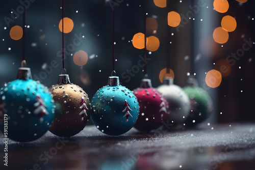 Christmas Balls for Advertisings, Promotions, Presentations and many more, made with generative AI