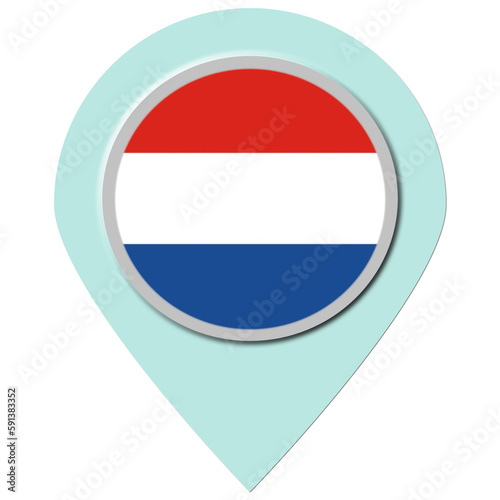 Free Download Holland Netherland Location Pin - GFXLoad