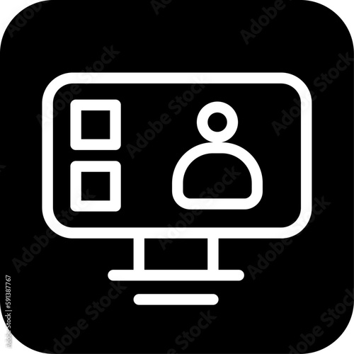 Conference office and business Icons with black filled outline style. business, conference, people, meeting, seminar, set, team. Vector Illustration