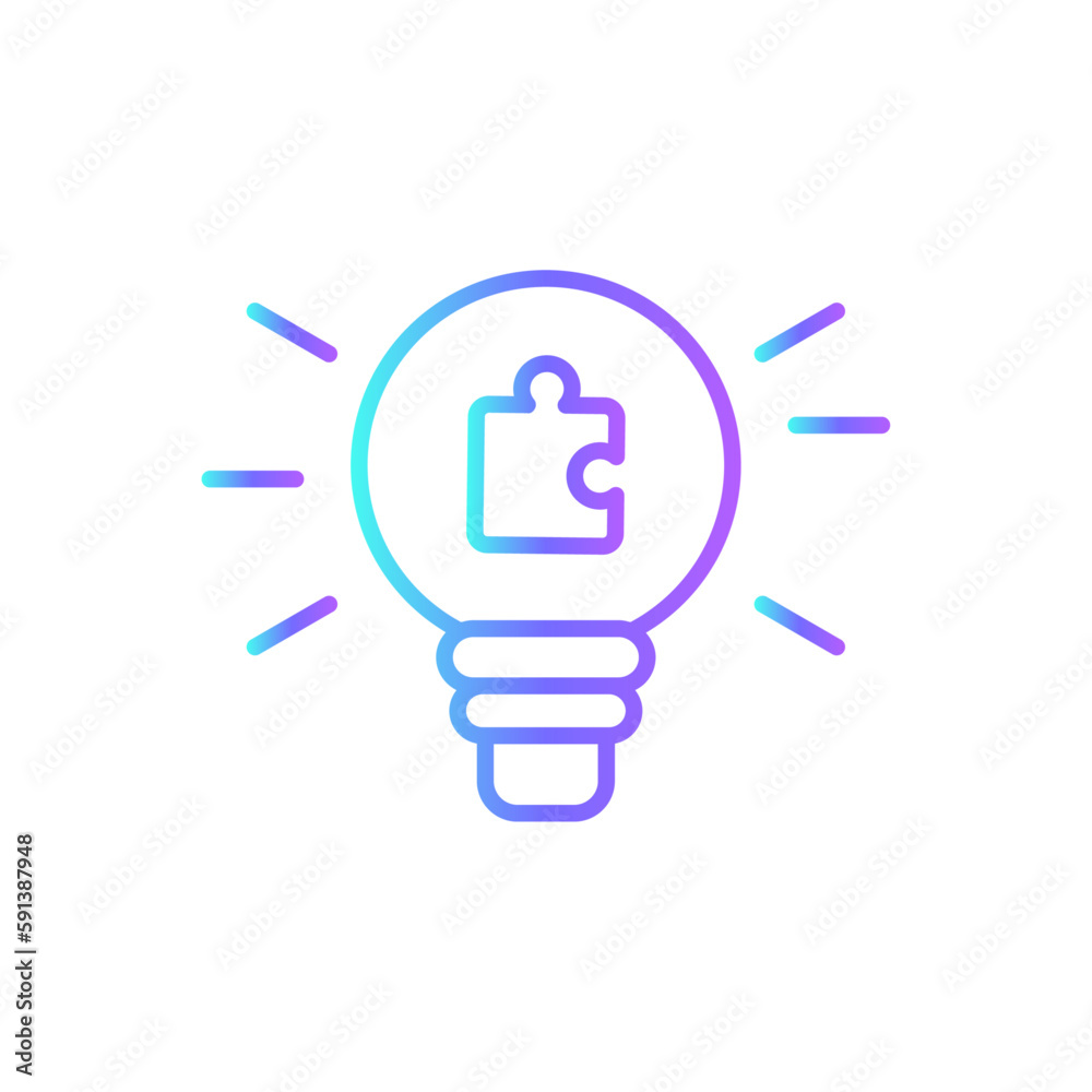 Solution Office and Business Icons with purple blue outline style. solution, symbol, idea, concept, outline, business, innovation. Vector Illustration Solution Office and Business Icons with purple blue outline style. solution, symbol, idea, concept, outline, business, innovation. Vector Illustration