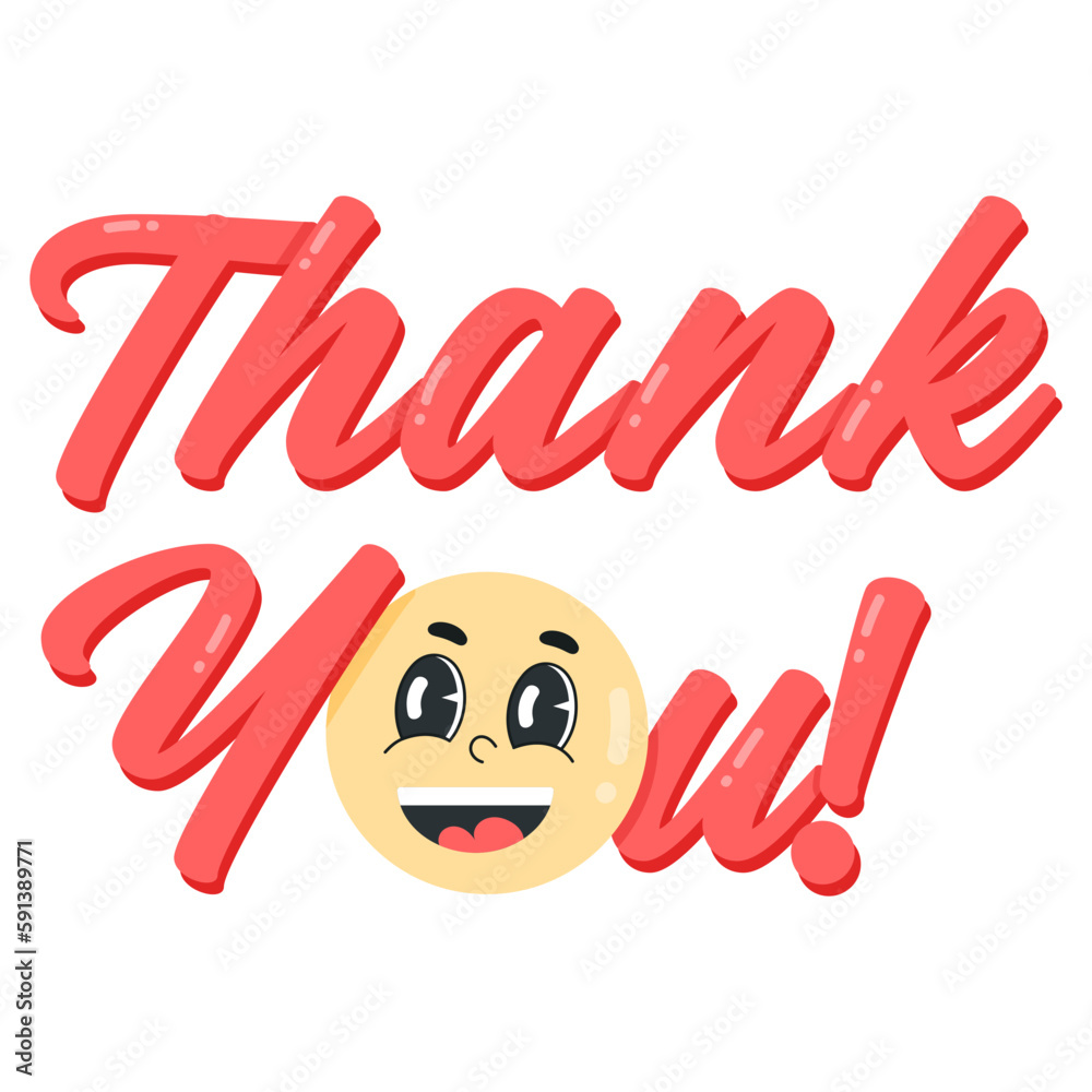 Fototapeta premium Thanks Smiley 