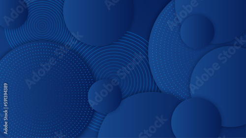 Vector blue flat gradient abstract background