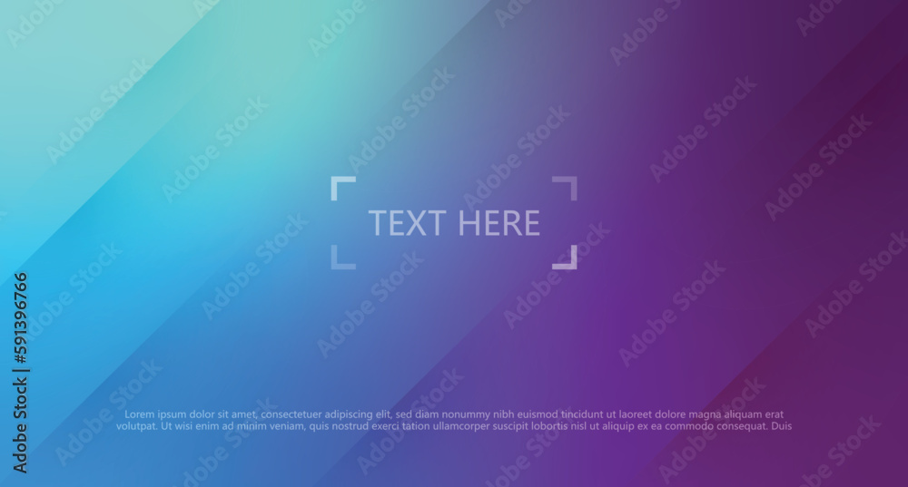 Blue Abstract colorful holographic gradient background design. vector illustration