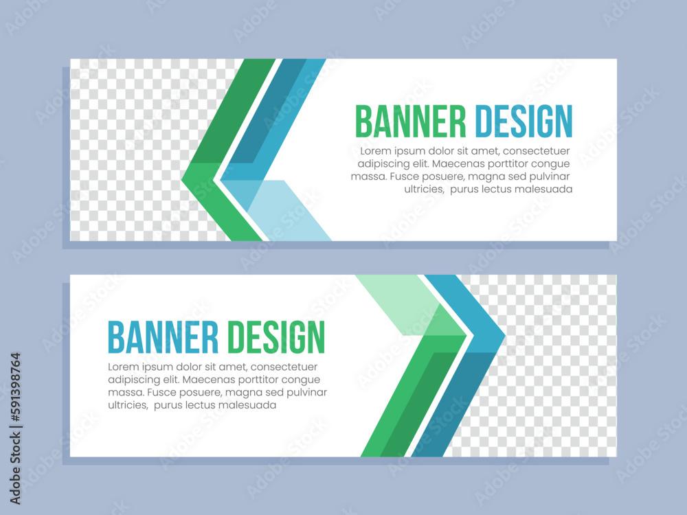Business banner design template Business banner design template