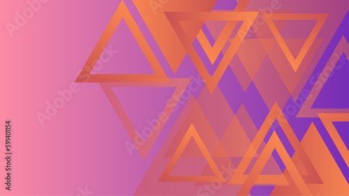Vector flat colorful gradient abstract background