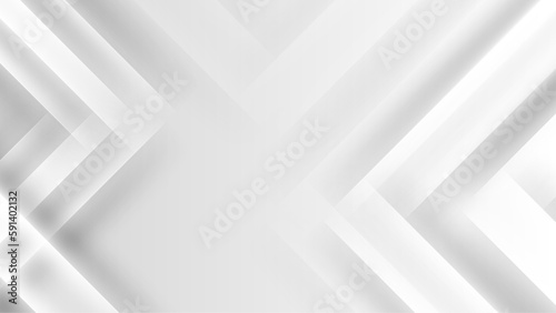 Abstract white grey gray geometric shapes vector technology background, for design brochure, website, flyer. Geometric 3d shapes wallpaper for poster, certificate, presentation, landing page