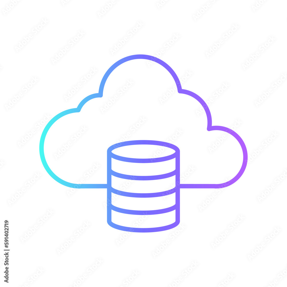 Database data management icons with purpe blue outline style. icon, analytics, server, digital, analysis, communication, sign. Vector Illustration Database data management icons with purpe blue outline style. icon, analytics, server, digital, analysis, communication, sign. Vector Illustration