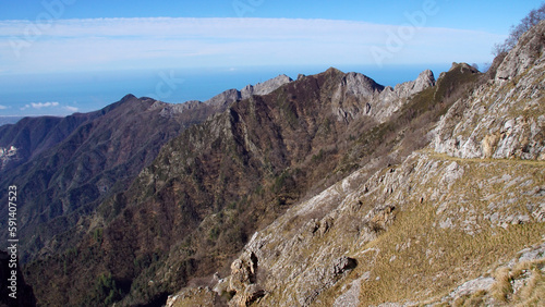 landscape in the mountains