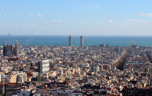 Barcelona, Spain - Panoramic view