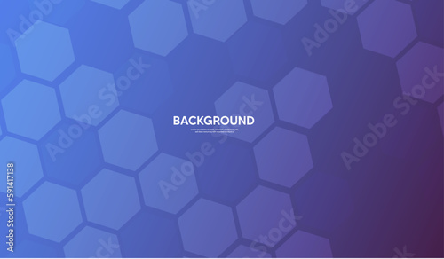 abstract background with hexagons