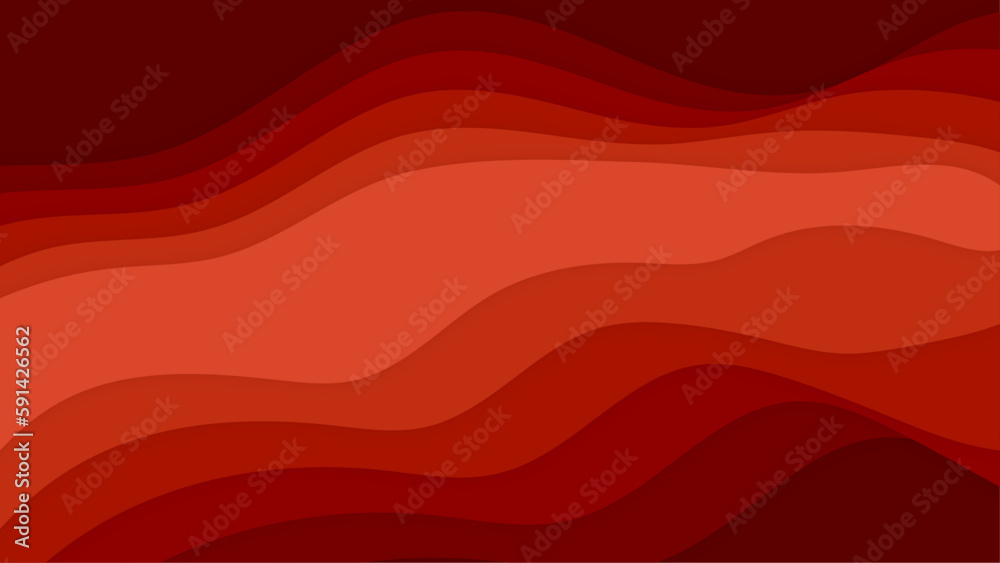 Wave abstract papercut style colorful design background Wave abstract papercut style colorful design background