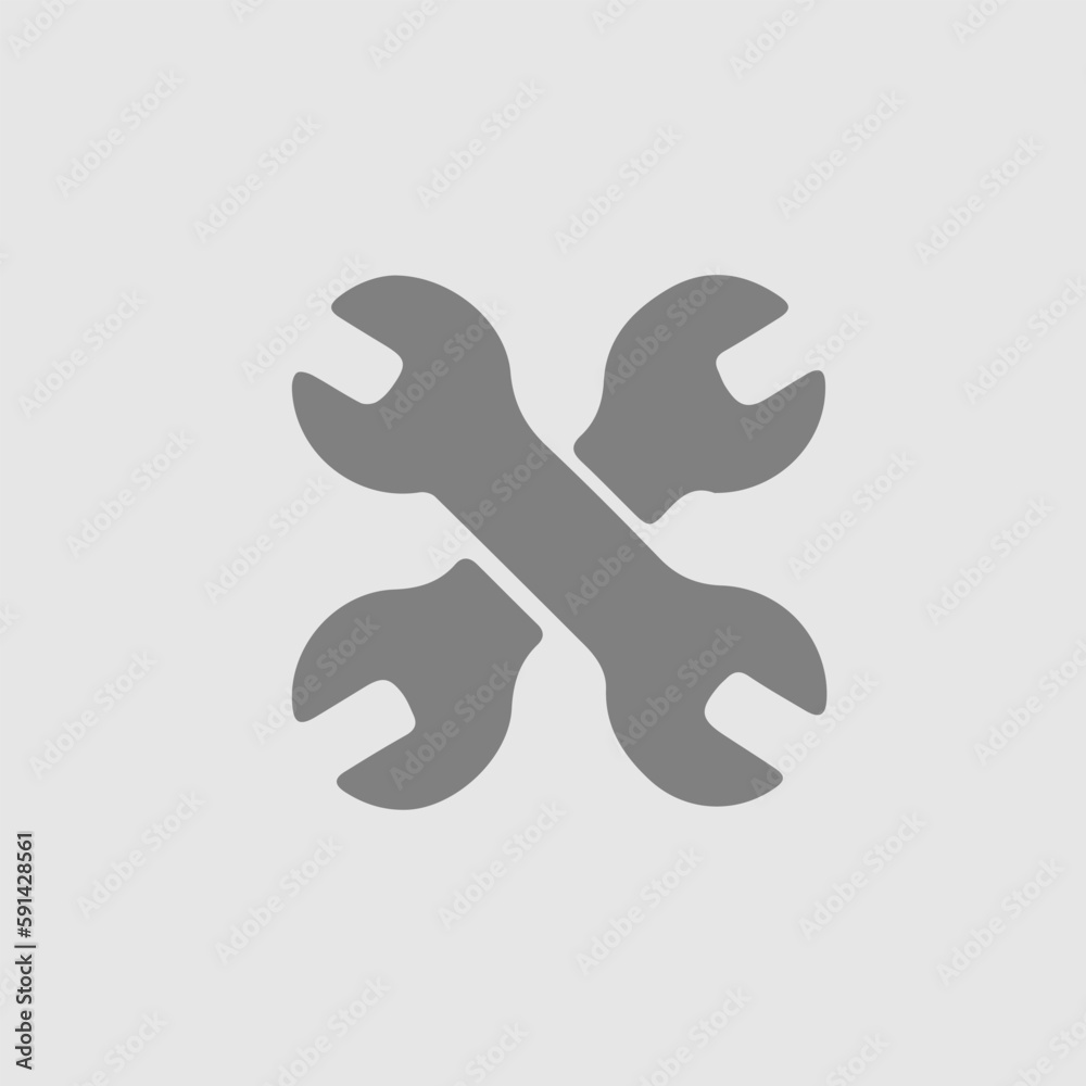 Wrench vector icon eps 10. Handyman symbol. Wrench vector icon eps 10. Handyman symbol.