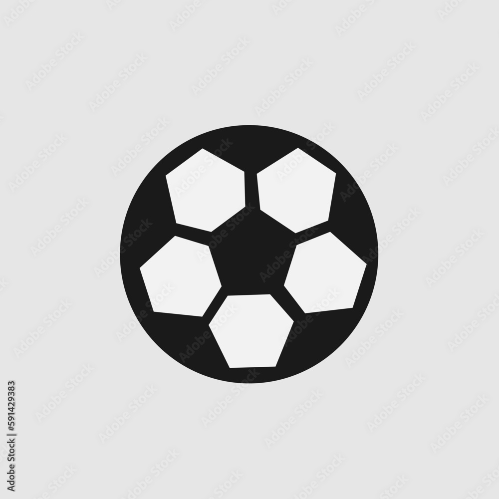 Soccer ball vector icon eps 10. Football symbol. Soccer ball vector icon eps 10. Football symbol.