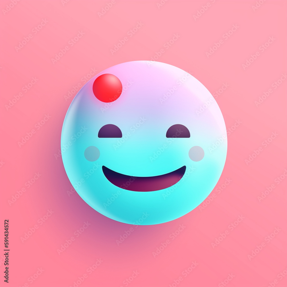 Fototapeta premium Soft Pop Emoji