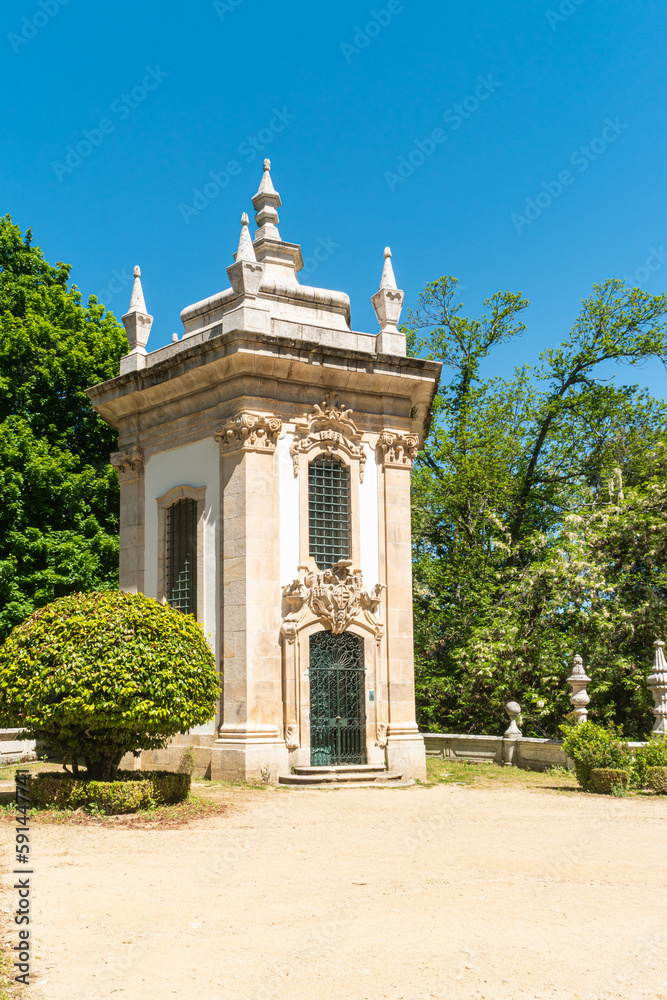 Nossa Senhora dos Remedios Church, Lamego, Tras-Os-Montes, Portugal