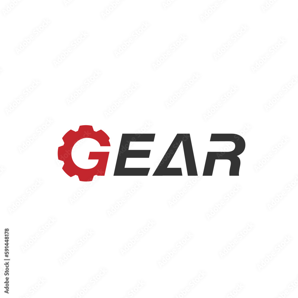 gear logo design template vector gear logo design template vector