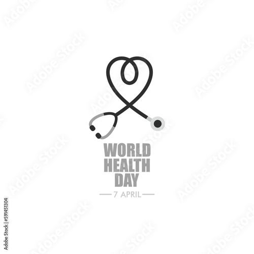 Health care Logo. clinic. online doctor. world health day. background concept creative photo