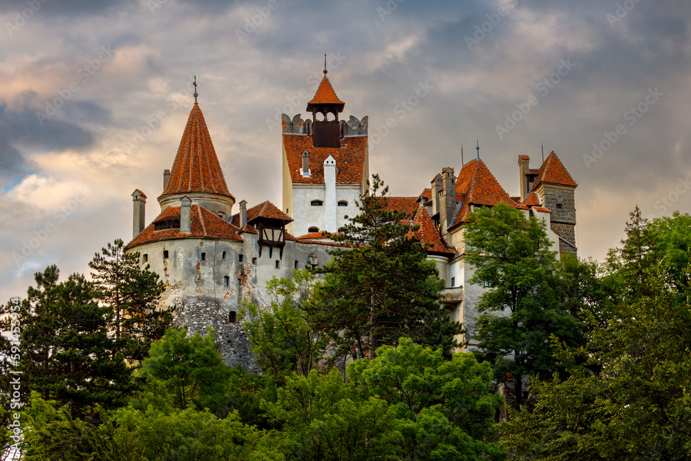 The Dracula Castle of Bran in Romania