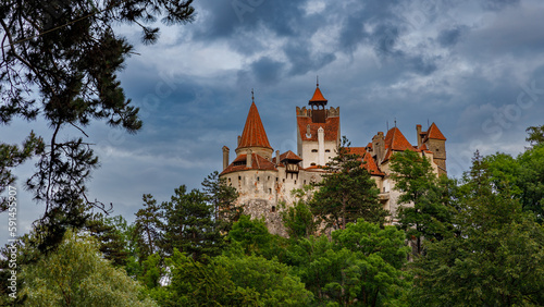 The Dracula Castle of Bran in Romania