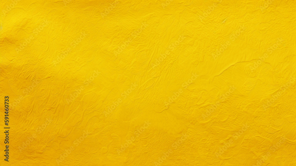 Generate a description of a smooth textured yellow monotone background without any pattern. Generate a description of a smooth textured yellow monotone background without any pattern.
