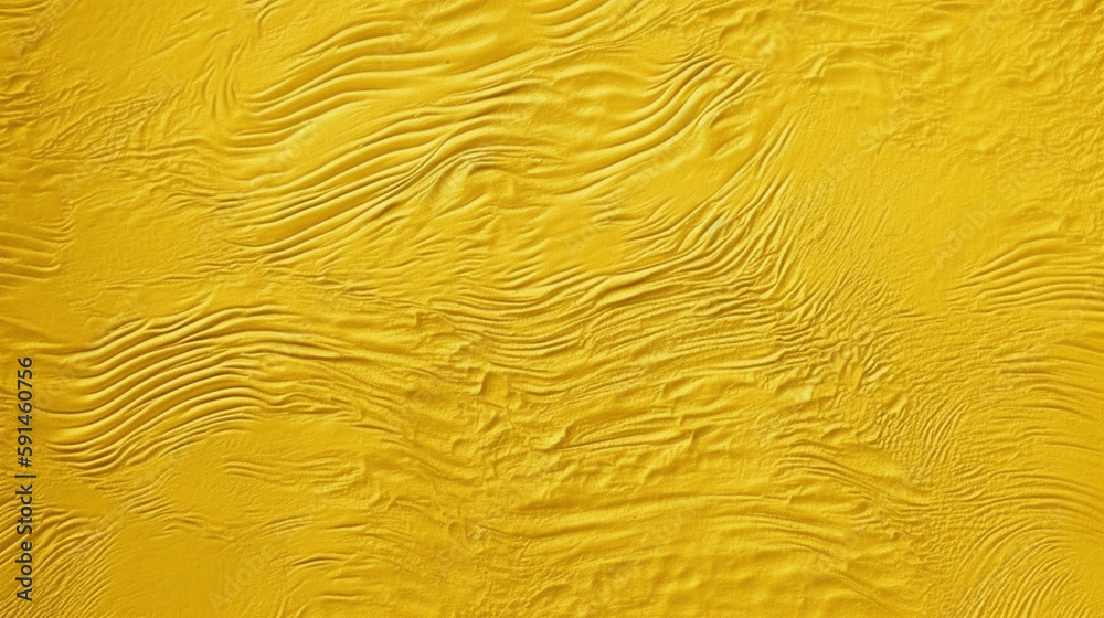 Generate a description of a smooth textured yellow monotone background without any pattern. Generate a description of a smooth textured yellow monotone background without any pattern.
