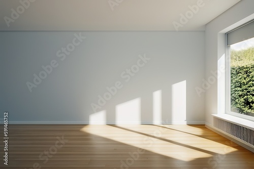 Wall with interesting light reflections. Background for the presentation