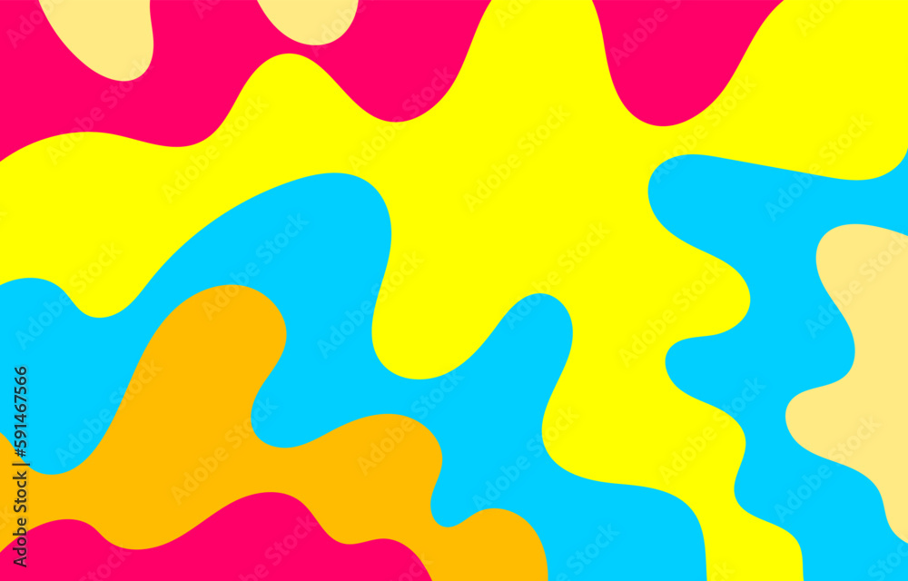 Colorful Groovy background design concept, abstract background Colorful Groovy background design concept, abstract background
