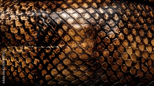 Snake skin scales background texture, design
