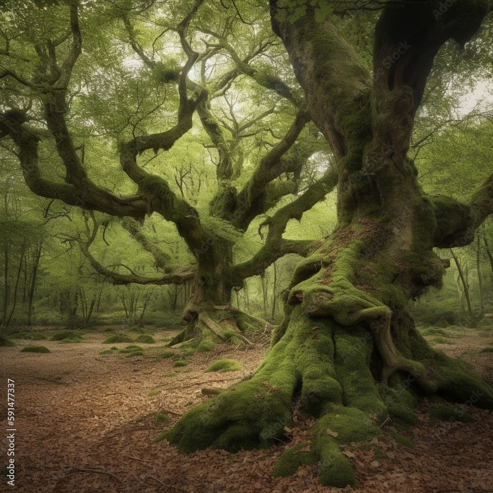 tree in the forest tree in the forest