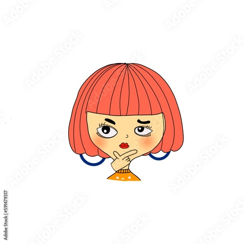 little girl with a lollipop