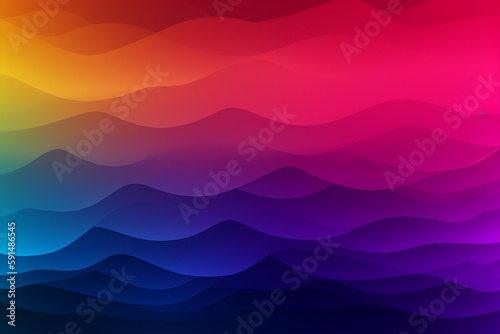 Colourful Gradient Background   Generative Ai