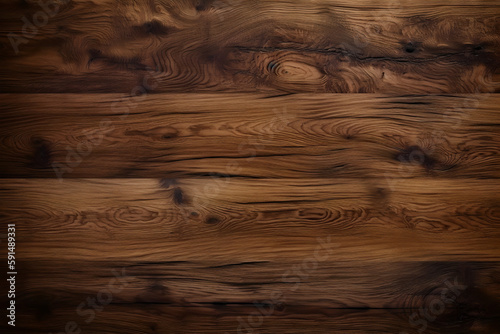 Rustic Charm: Weathered Wood Flooring Generative AI