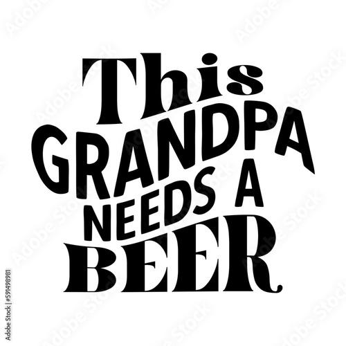 This Grandpa Needs a Beer