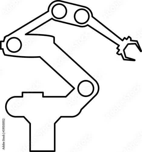 Roboter mit Greifarm - Fertigung, Produktion