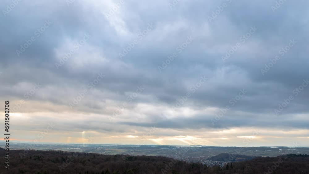timelapse video from schoenbuchturm with view on herrenberg city in germany swabia timelapse video from schoenbuchturm with view on herrenberg city in germany swabia